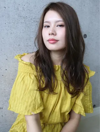 ロング カラー 統括ディレクター kuriのヘアスタイル