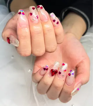 ネイル ハイビスカス ネイルサロンのネイルデザイン