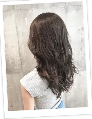セミロング カラー パーマ ヘアアレンジ メンズ キッズ ネイル マツエク・マツパ EnBlesS西宮 マンツーマン神道有基のヘアスタイル