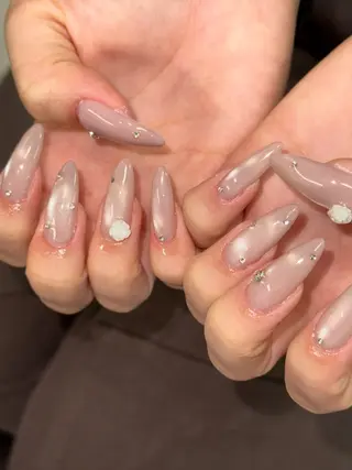 ネイル hazuki ☽ 5月予約受付中✨のネイルデザイン