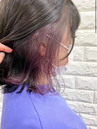 ミディアム 小林 政宗のヘアスタイル