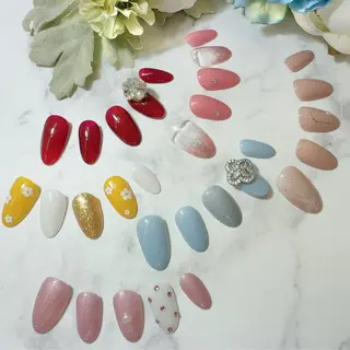 ネイル 矢場町ネイルサロン アイボリーのネイルデザイン