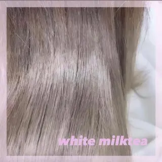 ロング カラー 松岡優菜／半個室♡ 似合わせカットカラーのヘアスタイル