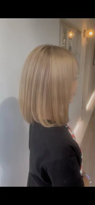カラー ニトウ レイナのヘアスタイル
