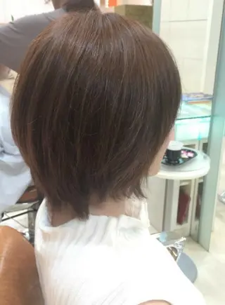 ショート 🇰🇷韓国風艶髪✨ 髪質改善 倉岡しおんのヘアスタイル