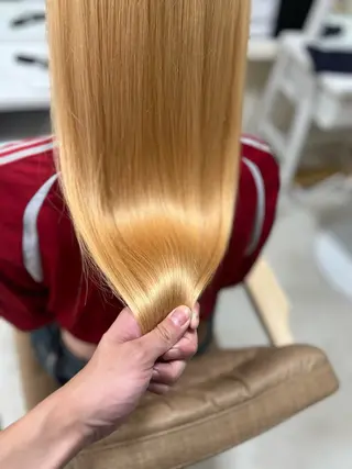 ロング カラー メンズ 🧡可愛い色落ち🧡 ハイトーン特化🧡のヘアスタイル
