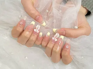 ネイル ＿WHITE+南海難波店所属・_WHITE+ 南海難波店のネイルデザイン