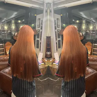 ロング カラー ハイライト/レイヤー /ハイトーン/AOIのヘアスタイル