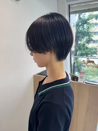 ショート 顔周りレイヤー /kokoro🦮のヘアスタイル