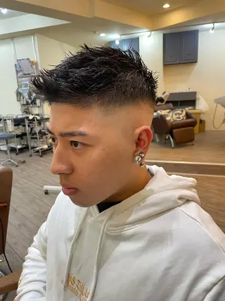 ショート メンズ WEST OLAND加藤圭介のヘアスタイル