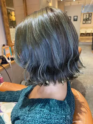 カラー 🎖大人ショート🎖 河越守のヘアスタイル