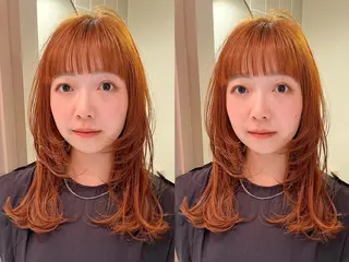 ミディアム 宮城 星のヘアスタイル