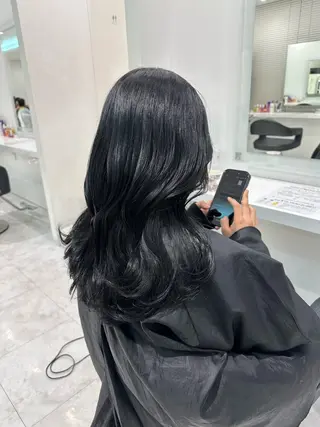 ロング カラー 🐺韓国風メンズ特化 あさひ🐺のヘアスタイル