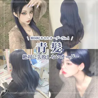 ロング カラー mako︴ Euphoriaのヘアスタイル