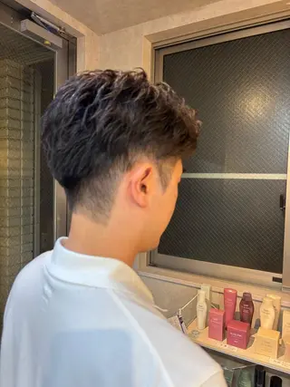 ショート パーマ ar clip表参道所属・💜髪質改善/ 艶カラー/ミナ🩷のヘアスタイル