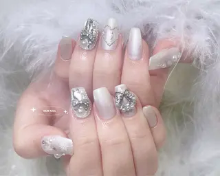 ネイル 🤎HARU 🧸のネイルデザイン