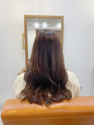 ロング lore 中村かれんのヘアスタイル