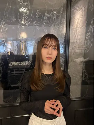 セミロング 🟡表参道ABBEY Hiroのヘアスタイル