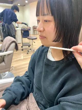 ショート カラー パーマ ヘアアレンジ 東田 恋のヘアスタイル