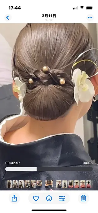 kamito okimono所属・着付け.ヘアセット 橋本晃のその他イメージ