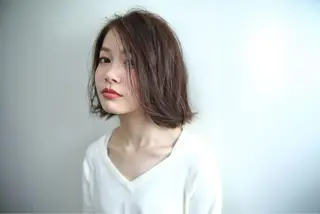 ショート カラー パーマ ショートボブ髪質改善 縮毛矯正のプロ山道潤のヘアスタイル