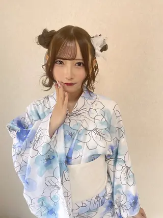 ロング ヘアアレンジ the path sora♡のヘアスタイル