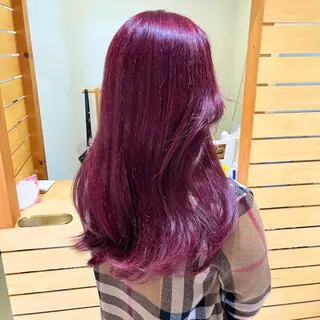 ロング カラー ✨髪質改善🎨 杉本賢人のヘアスタイル