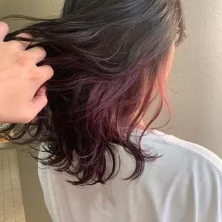 セミロング カラー regalo MAKOのヘアスタイル