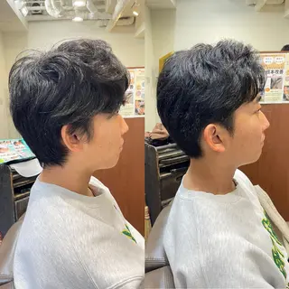 ショート メンズ 💈トレサンパ 💈金山駅✂︎愛実のヘアスタイル