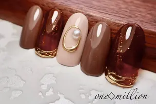ネイル nail salon ワンミリオンのネイルデザイン