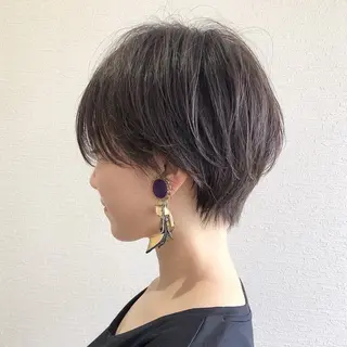 ショート 赤み消しカラー/ ナチュラル/トモキのヘアスタイル