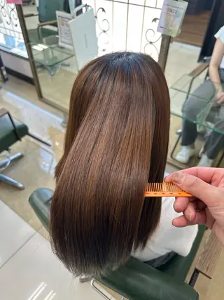 セミロング 髪質改善特化✨ ingrove 成田のヘアスタイル