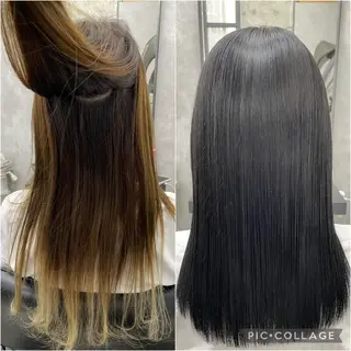 ロング すぐ巻ける縮毛矯正 🍀勝倉　麗のヘアスタイル