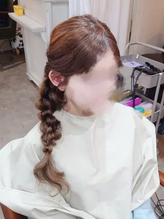 ロング ヘアアレンジ つぐみ ❤︎のヘアスタイル