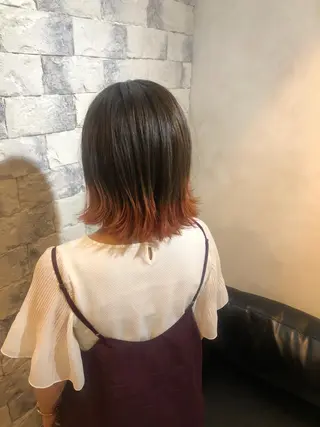 ショート カラー 綺麗な髪質にしたい方 限定🌈清水 祥のヘアスタイル