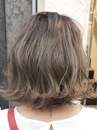 ミディアム カラー メンズヘア特化 崎田 成人のヘアスタイル