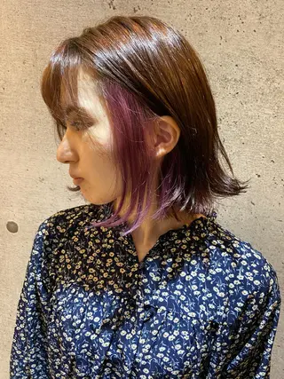 カラー ✨髪質改善✨ 松田 愛莉のヘアスタイル