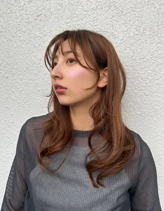 ミディアム 立石 タテイシのヘアスタイル