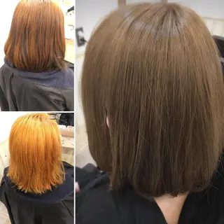 ショート カラー 日高 香織のヘアスタイル