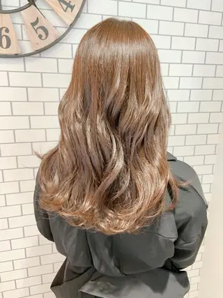 ロング カラー ヘアアレンジ 韓国hair🦋 Nanaのヘアスタイル