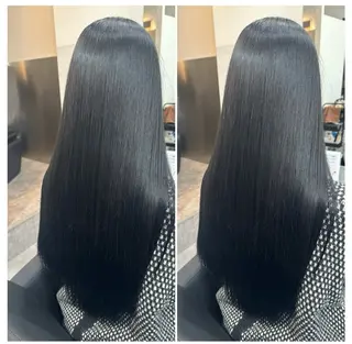 ロング 🫧とぅるん艶髪🫧 透明感カラー×猿渡のヘアスタイル