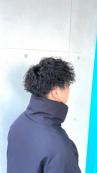 ショート パーマ メンズ 湘南のパーマ職人 🔥清水琉葵🔥のヘアスタイル