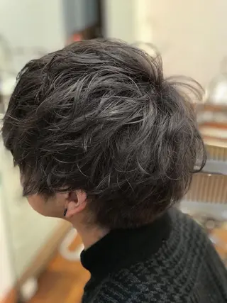 ショート カラー メンズ ✨✨髪質改善美容師 りゅーじ🦔🦔のヘアスタイル