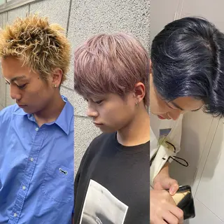 ショート 本日空あり三宮駅1分 メンズサロンハイプのヘアスタイル