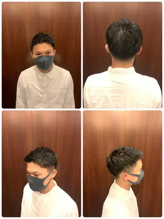 ショート メンズ 高橋 大輔のヘアスタイル