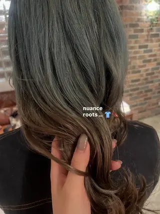 セミロング カラー ヘアアレンジ MARIO HAIR DESIGN所属・艶カラー/レイヤー /ボブ🌒Ameriのヘアスタイル