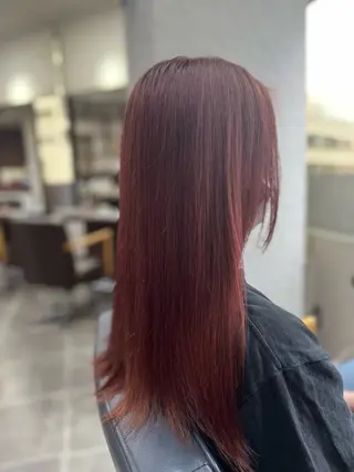 ミディアム カラー 長内 大明のヘアスタイル
