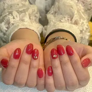 ショート カラー 森 瑞紀のネイルデザイン