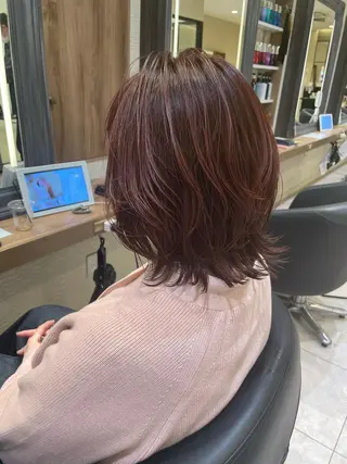 ミディアム カラー レイヤー/ハイトーン 🫧‪Erikaのヘアスタイル