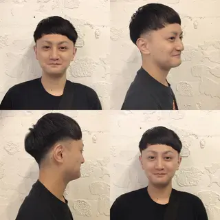 ショート メンズ 嶋佐 昌大 シマサマオのヘアスタイル